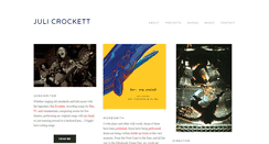 Desktop Screenshot of julicrockett.com